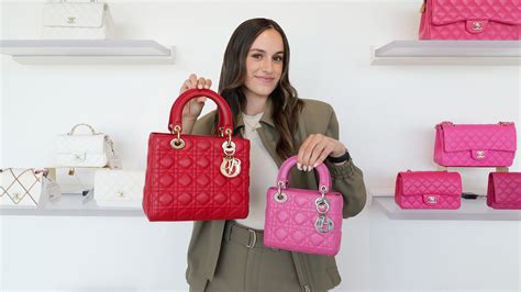 lady dior red review|lady dior size comparison.